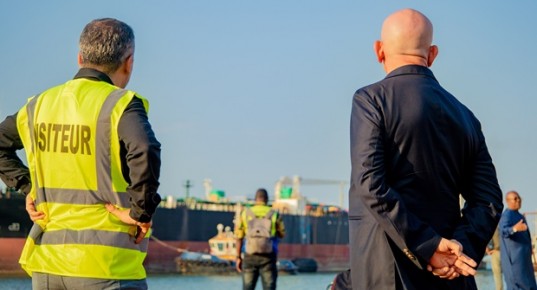 Gine Konakri Limanı, Türk yönetimi altında hızla büyüyor