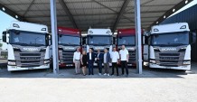 Güler Nakliyat ve Lojistik’e 50 Adet Scania Super çekici teslim edildi