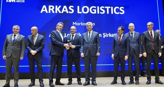 Arkas Lojistik’e TURQUALITY® hizmet ihracatı ödülü